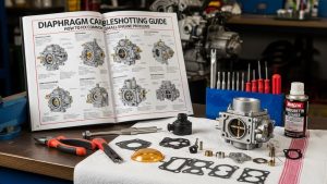 How often should diaphragm carburetors be rebuilt