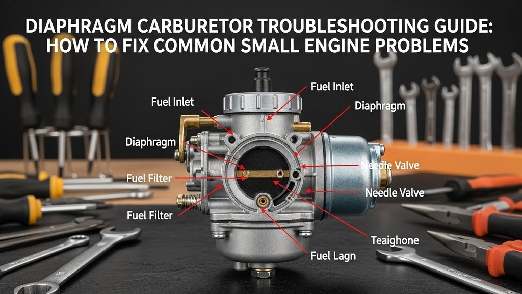 Can you clean a diaphragm carburetor instead of rebuilding it