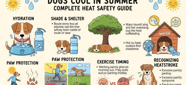 Dog drinking water from portable bowl during summer walk to prevent overheating