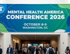 Mental Health America Conference 2026 banner with October 8-9 Washington DC dates