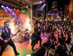 Salem Massachusetts Halloween night live music stage performance October 31 2026