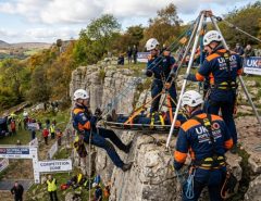UKRO rope rescue team competing at national challenge October 2026